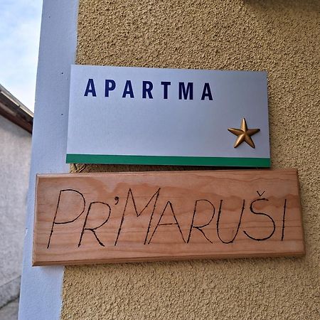 Apartma Pr Marusi Bovec Exterior foto